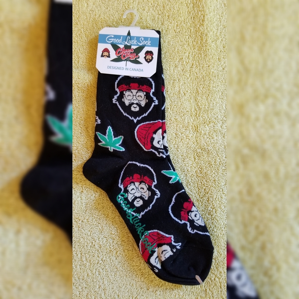 Cheech & Chong Socks Adult Shoe Size 5-9 New